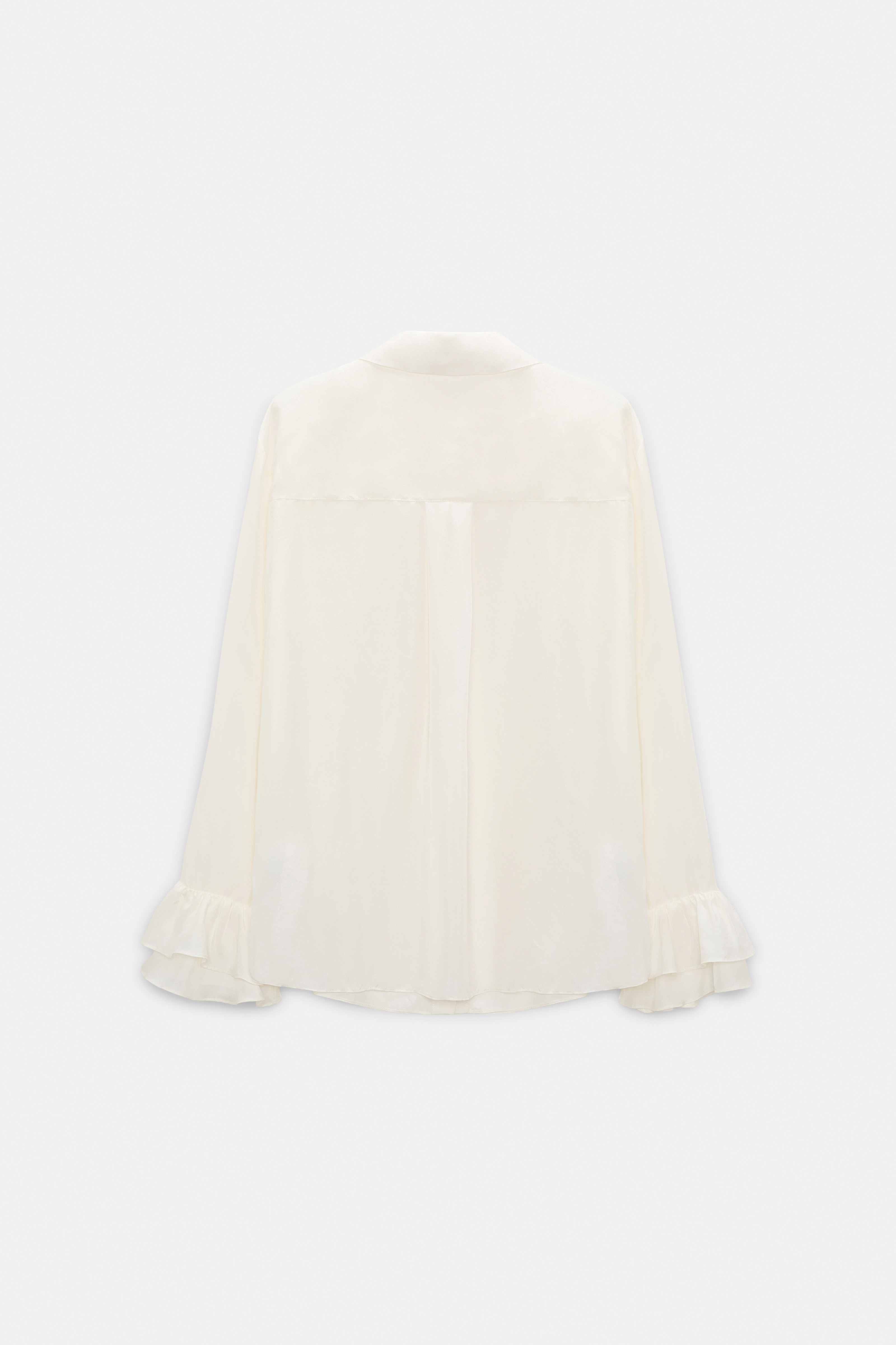 Dorothee Schumacher Habotai silk shirt camellia white